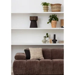 Online WOOOD Mojo 1,5-zits element arm links ribstof Bruin