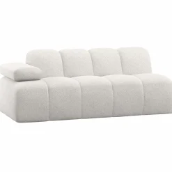 Sale WOOOD Mojo 2-zits element arm links wollig Ecru