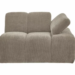 Online WOOOD Mojo 1-zits element arm rechts ribstof Donkerzand