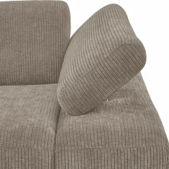 Online WOOOD Mojo 1-zits element arm rechts ribstof Donkerzand