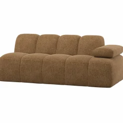 Best WOOOD Mojo 2-zits element arm rechts wollig Honinggeel