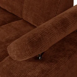 Online WOOOD Mojo 1,5-zits element arm rechts ribstof Roestbruin