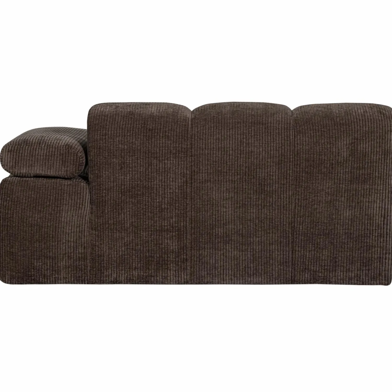 Clearance WOOOD Mojo 1,5-zits element arm rechts ribstof Bruin