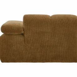 Discount WOOOD Mojo 1-zits element arm rechts ribstof Honinggeel