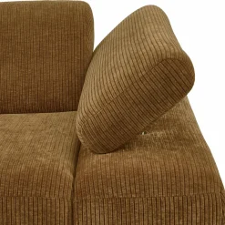 Discount WOOOD Mojo 1-zits element arm rechts ribstof Honinggeel