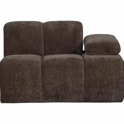 Online WOOOD Mojo 1-zits element arm rechts ribstof Bruin