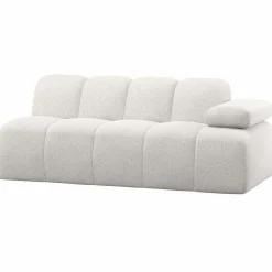 Clearance WOOOD Mojo 2-zits element arm rechts wollig Ecru