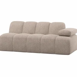 Sale WOOOD Mojo 2-zits element arm rechts wollig Donkerzand