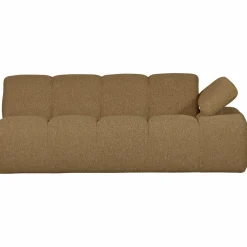 Online WOOOD Mojo 2-zits element arm rechts bouclé Geel/bruin melange