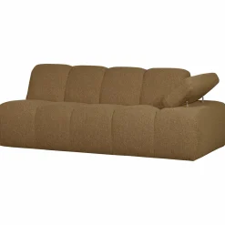 Online WOOOD Mojo 2-zits element arm rechts bouclé Geel/bruin melange