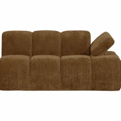 Discount WOOOD Mojo 1,5-zits element arm rechts ribstof Honinggeel