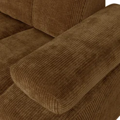 Discount WOOOD Mojo 1,5-zits element arm rechts ribstof Honinggeel