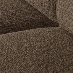 WOOOD Mojo 1-zits element bouclé Bruin melange