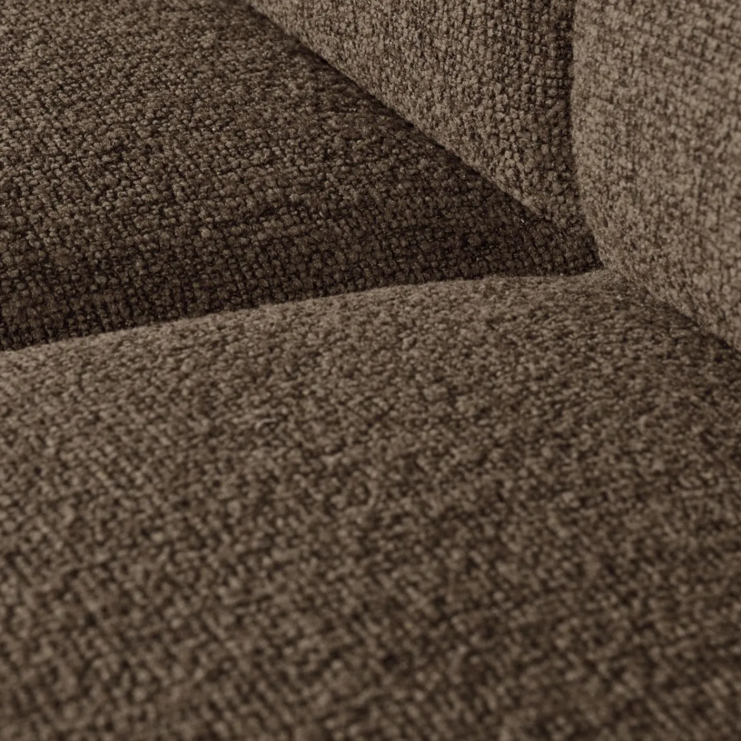 WOOOD Mojo 1-zits element bouclé Bruin melange