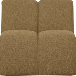 Hot WOOOD Mojo 1-zits element bouclé Geel/bruin melange