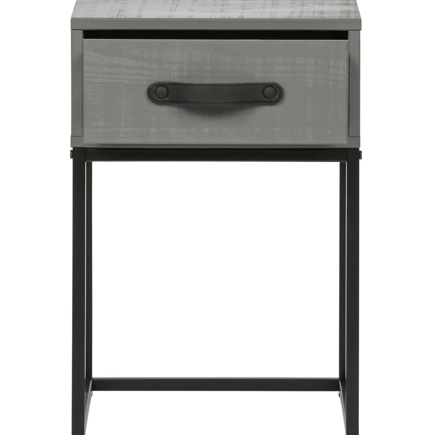 New WOOOD Morris nachtkast grenen leem