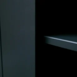 Online WOOOD Move schuifdeurkast grenen matzwart