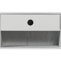 WOOOD Nancy hangend nachtkastje Mist