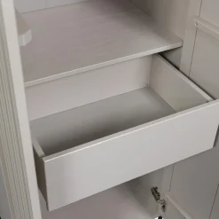 Outlet WOOOD New Gravure hoge kast met lade grenen Dust