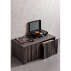 Sale WOOOD New Gravure kistbank essen Espresso