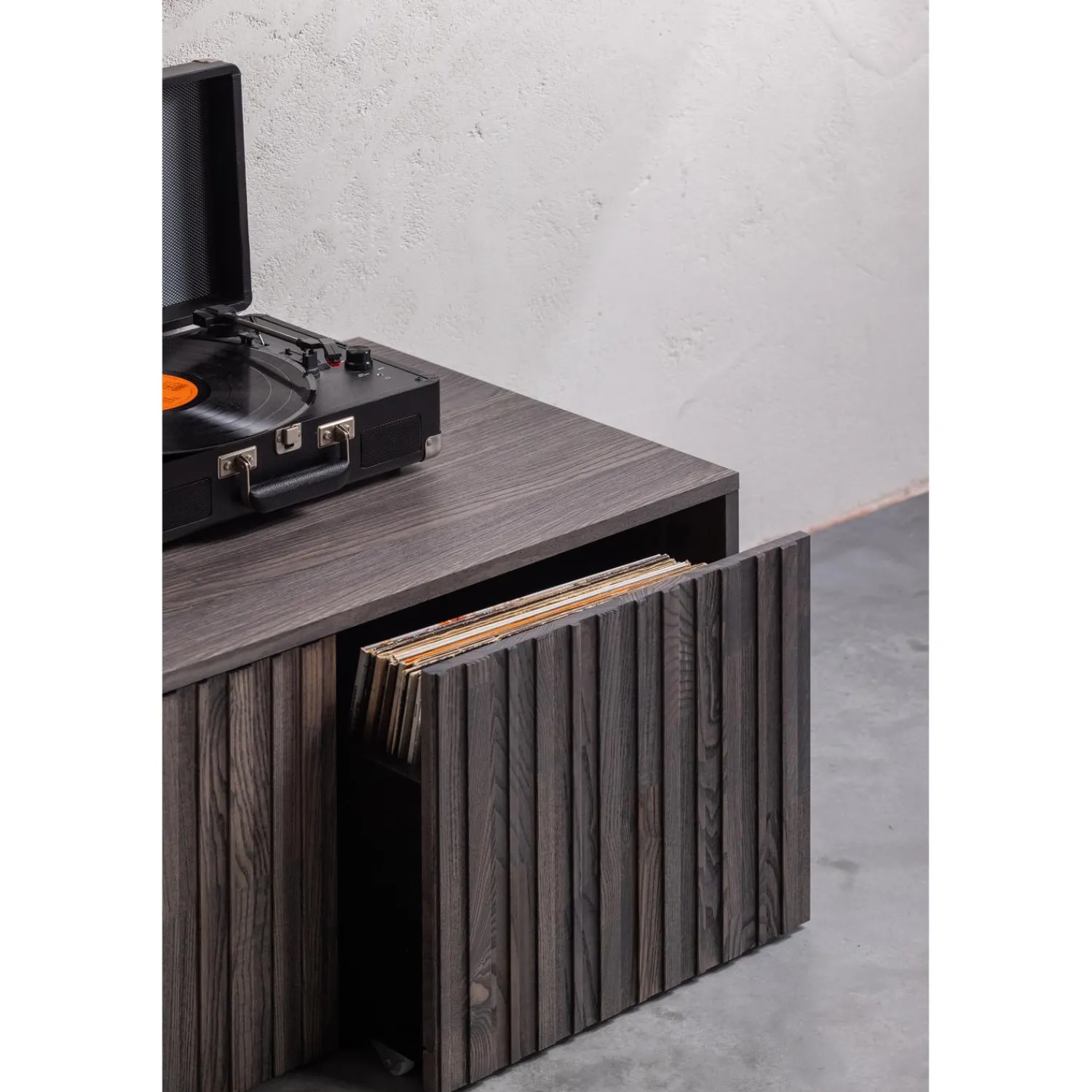 Sale WOOOD New Gravure kistbank essen Espresso