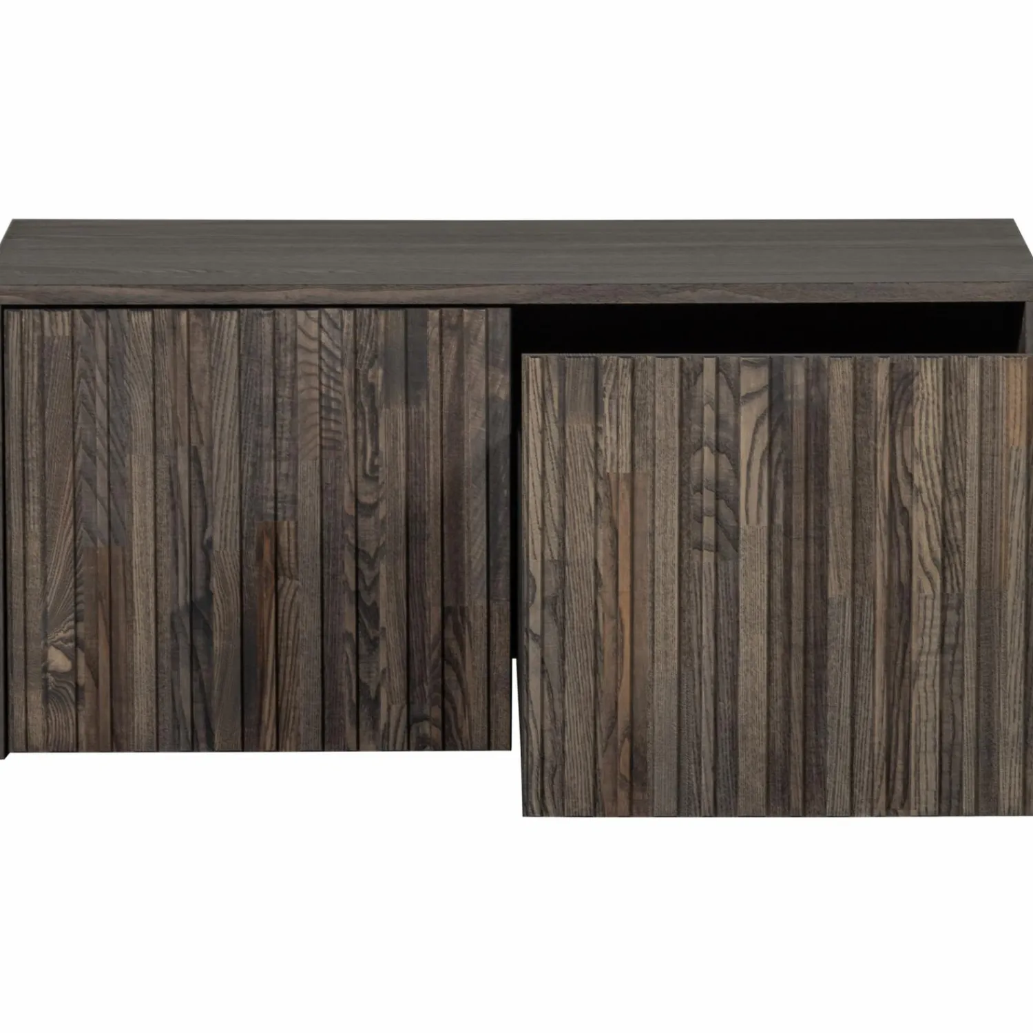 Sale WOOOD New Gravure kistbank essen Espresso