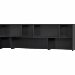 WOOOD New Gravure opzetkast grenen Zwart