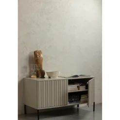 Online WOOOD New Gravure tv meubel 100 cm grenen Dust