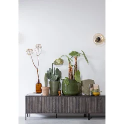 Outlet WOOOD New Gravure tv meubel 100 cm essen fineer Espresso