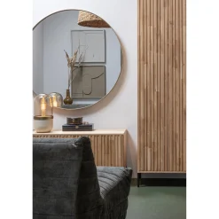 WOOOD New Gravure tv meubel 150 cm eiken blanke lak Naturel