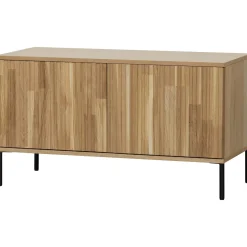 Discount WOOOD New Gravure tv meubel 100 cm eiken blanke lak Naturel