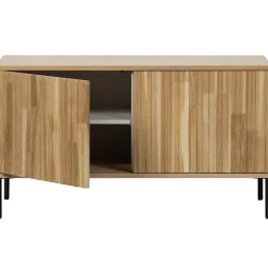 Discount WOOOD New Gravure tv meubel 100 cm eiken blanke lak Naturel