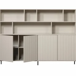 New WOOOD New Gravure wandkast grenen Dust