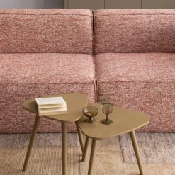 Hot WOOOD Nila bijzettafels - set van 2 Mud