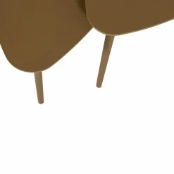 Hot WOOOD Nila bijzettafels - set van 2 Mud