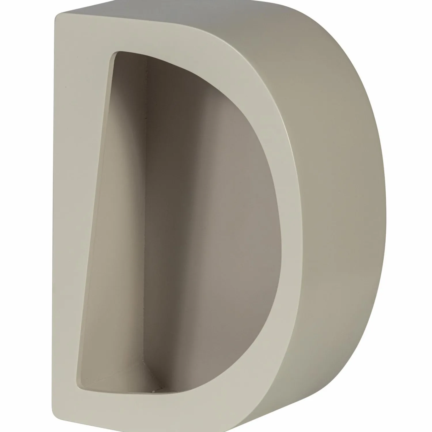 Sale WOOOD Noam wanddeco halfrond hout dust 15x35x24 cm