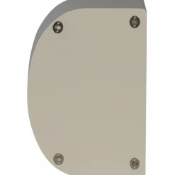 Sale WOOOD Noam wanddeco halfrond hout dust 15x35x24 cm