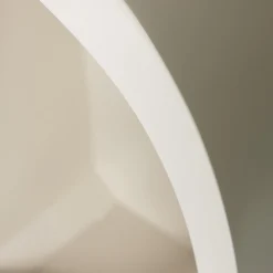 Sale WOOOD Noam wanddeco halfrond hout dust 15x35x24 cm