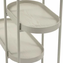 WOOOD Noan sidetable hout/metaal antiek beige