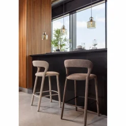 Discount WOOOD Noble barstoel Zand