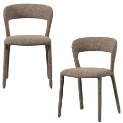 Outlet WOOOD Noble eetkamerstoel Zand melange