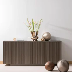 Best WOOOD Nova dressoir 200 cm grenen truffel bruin