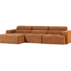 Outlet WOOOD Novi chaise longue bank links Oranje melange