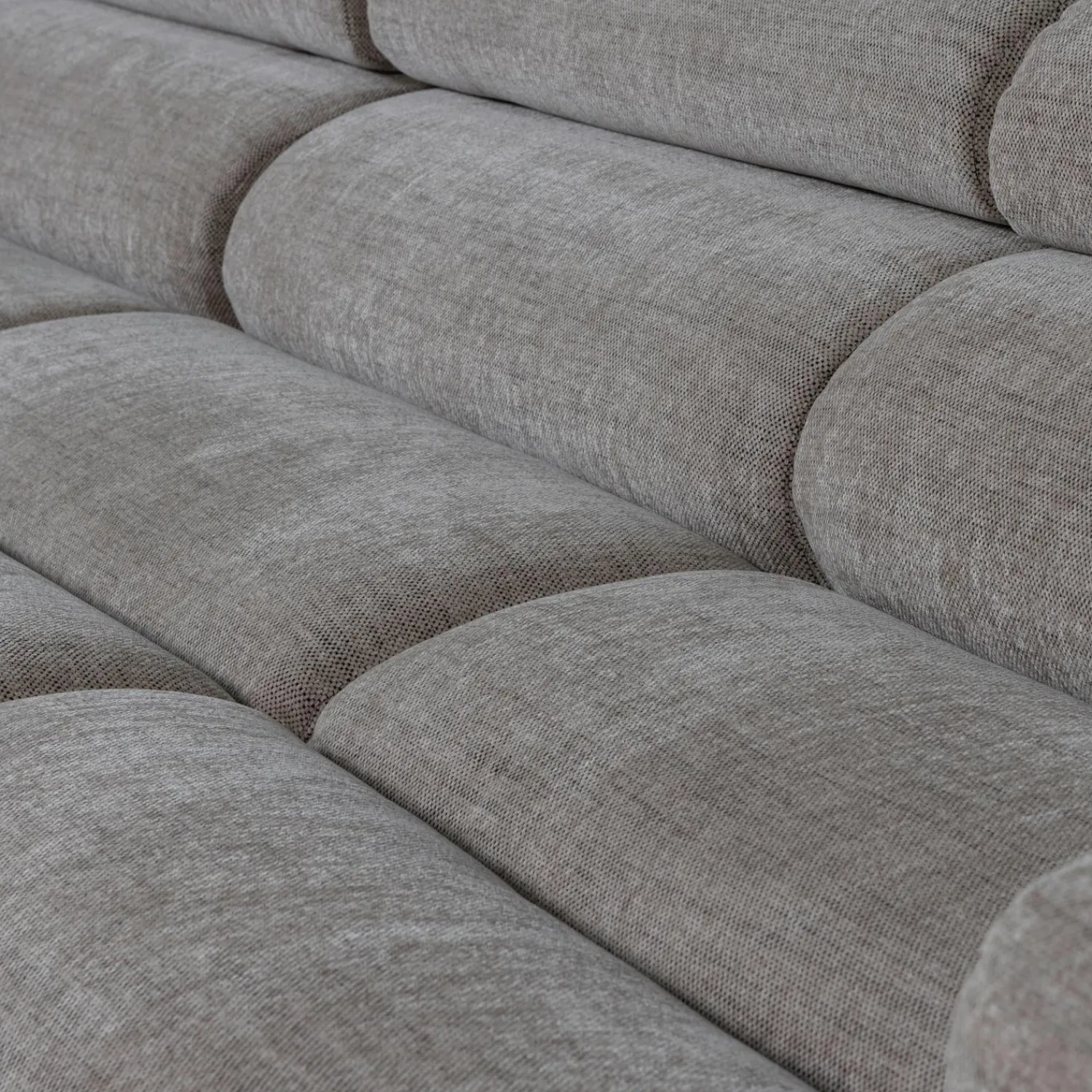 Online WOOOD Novi chaise longue bank links Grijs melange