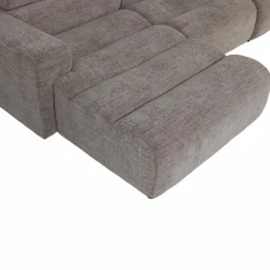 Online WOOOD Novi chaise longue bank links Grijs melange