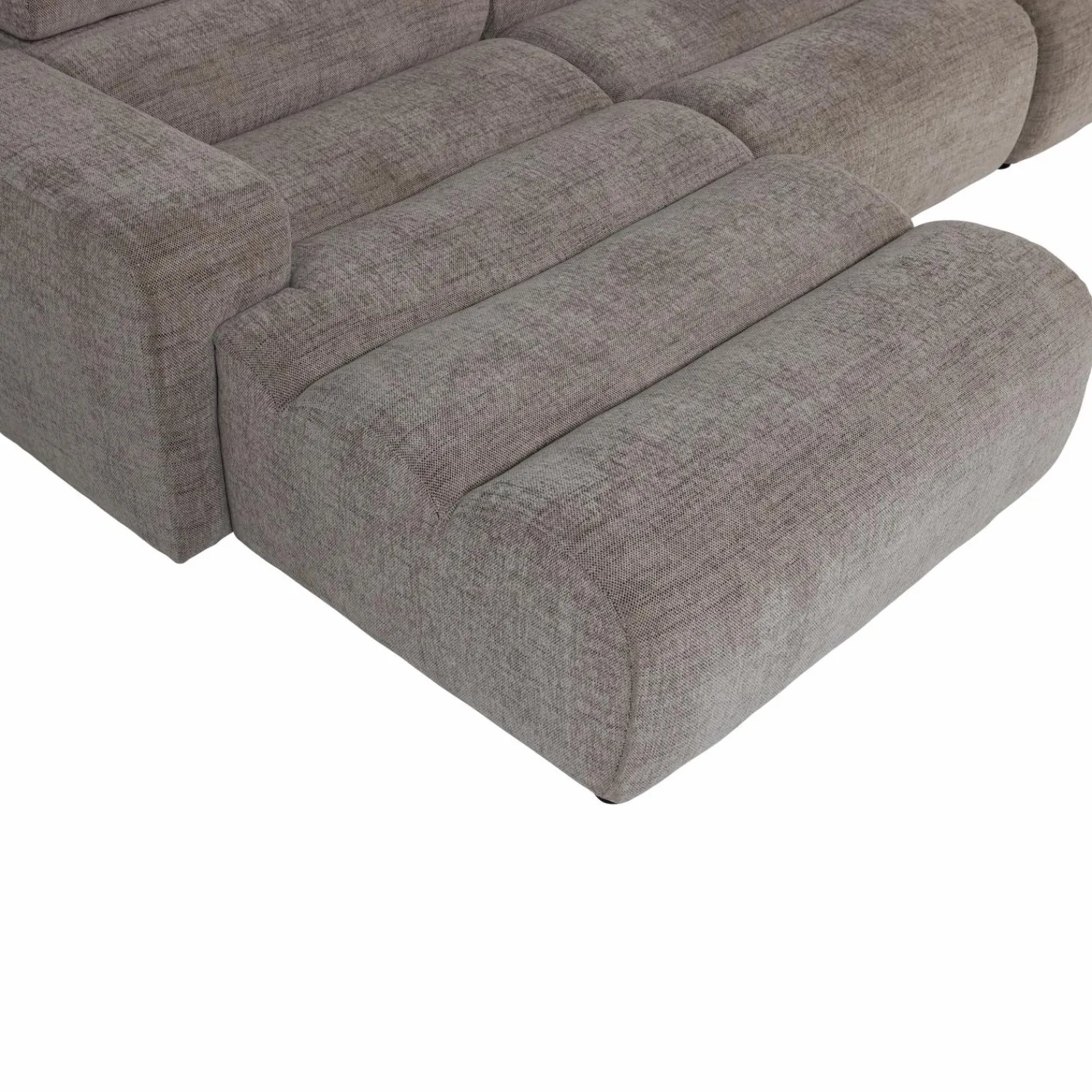 Online WOOOD Novi chaise longue bank links Grijs melange
