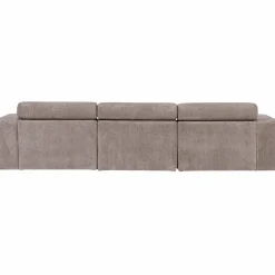 Discount WOOOD Novi chaise longue bank rechts ribstof Zand