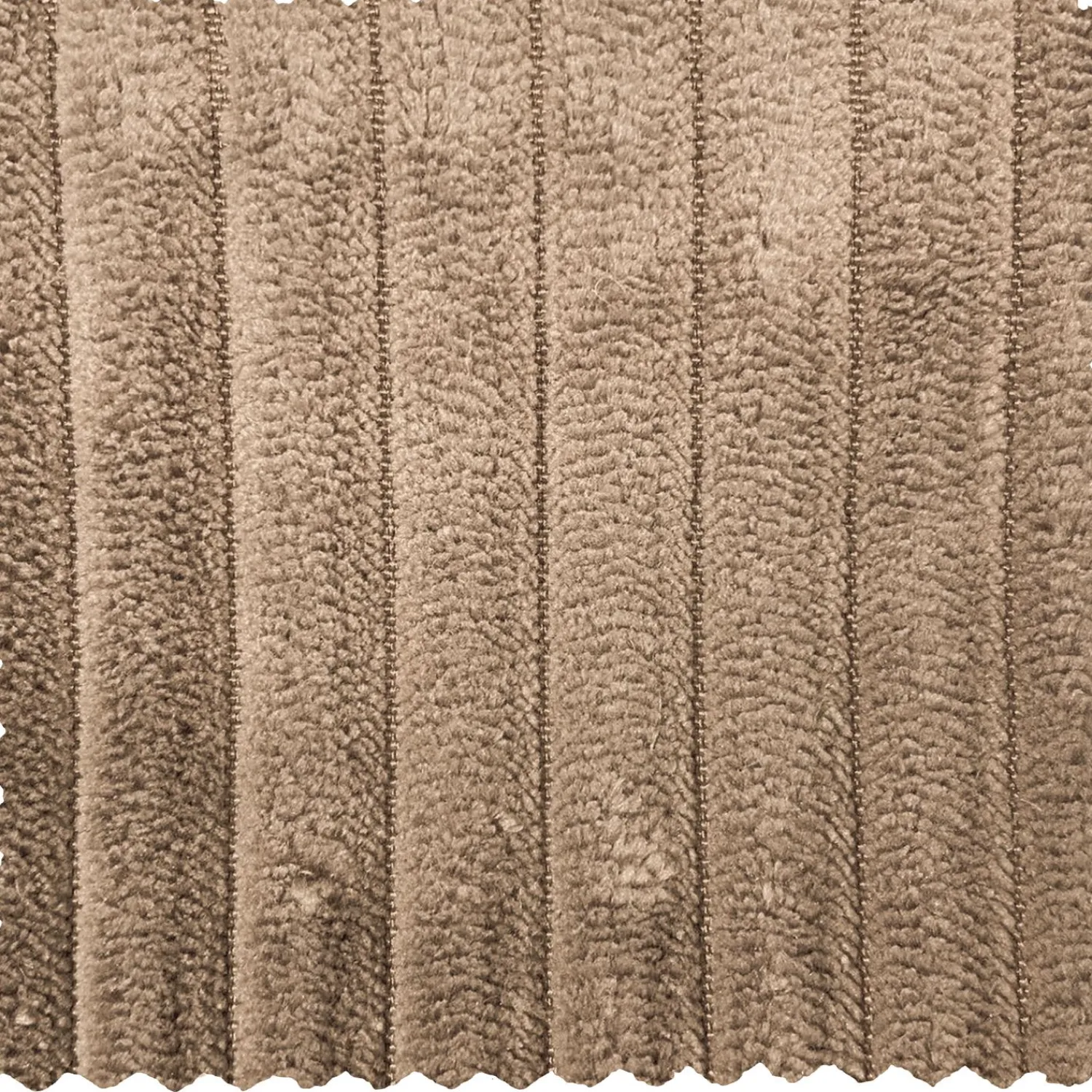 Clearance WOOOD Novi chaise longue bank rechts ribstof Taupe