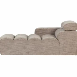 New WOOOD Novi chaise longue element arm links Naturel melange