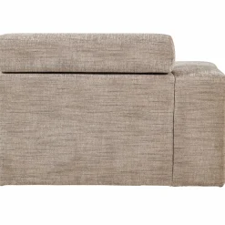 New WOOOD Novi chaise longue element arm links Naturel melange